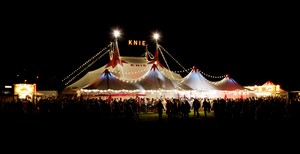 Plainpalais Circus Knie at night